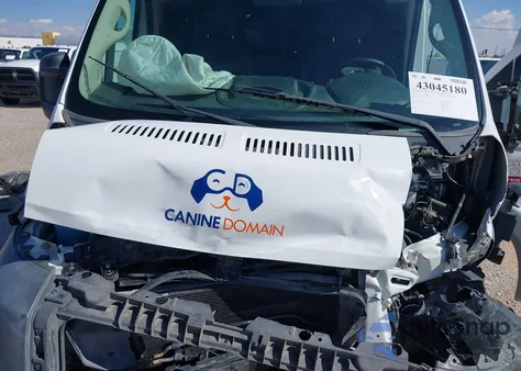 2018 Ram Promaster 1500 Low Roof 136 Wb from USA, damaged, VIN 3C6TRVAG5JE104852